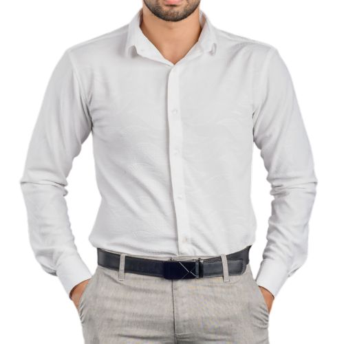 220.jpg Designer White Long sleeve Shirt - Image 1