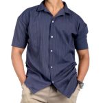 Independence Blue Shoulder Drop Tee