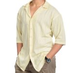 Off White Drop Shoulder Designer Tee