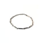 Rhombus Chain Stainless Steel Bracelet