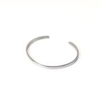 Stainless Steel Adjustable Open Bracelet