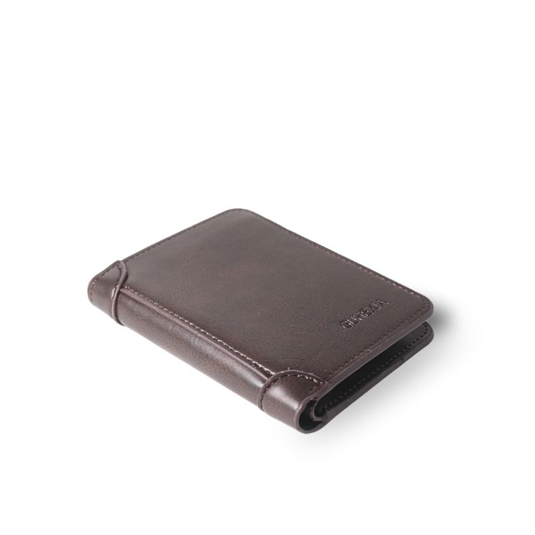 389-1.jpg Slim Vertical PU Leather RFID Wallet - Image 1