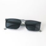 Classic Rectangle Vintage Transparent Sun Glasses - Image 3