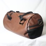 Synthetic Leather Duffel Bag - Image 3