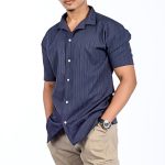 Independence Blue Shoulder Drop Tee - Image 3