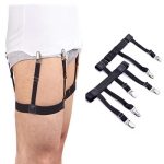 Men Shirt Stays Belt with Non-slip Locking Clips - Image 2