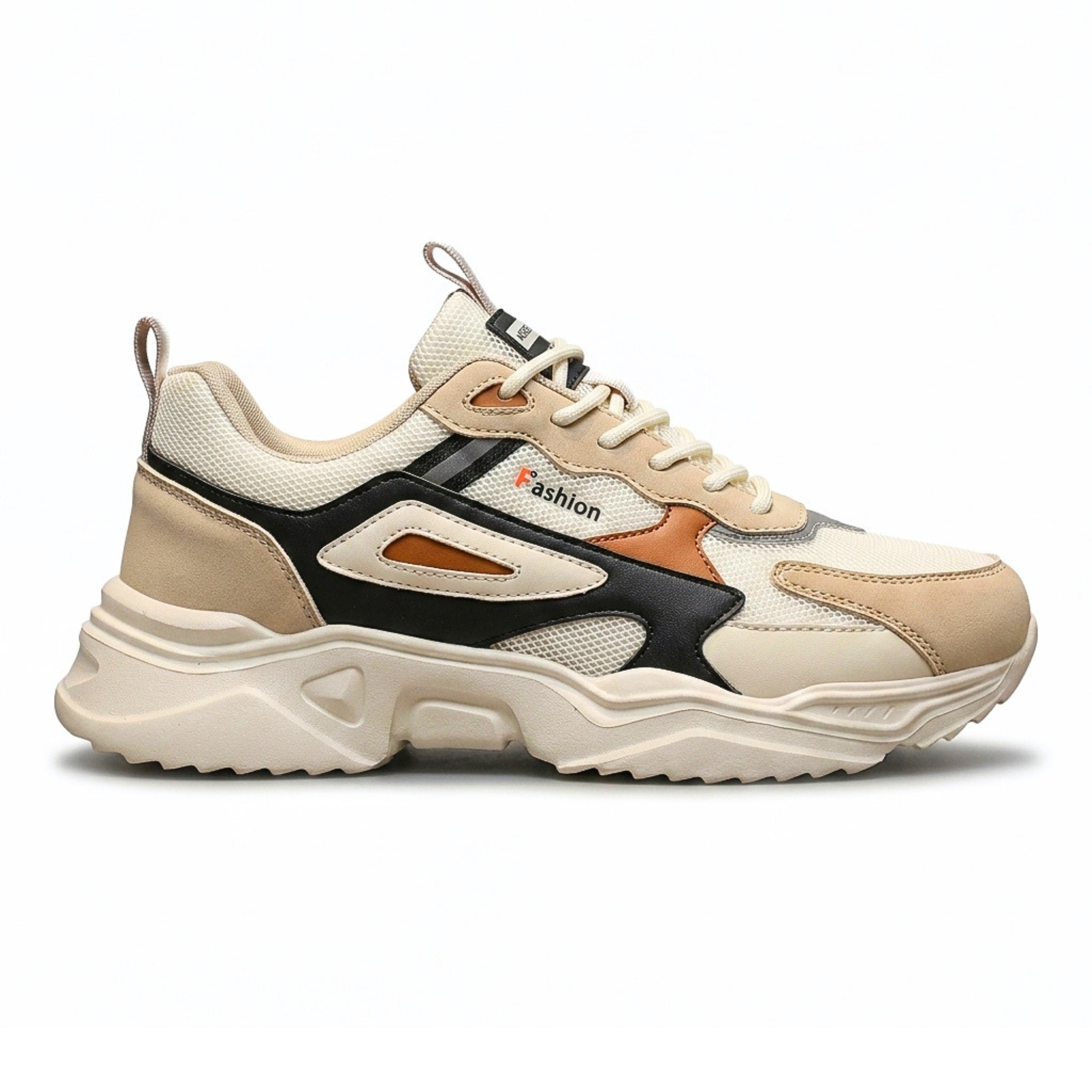 89 Apex Beige Chunky Sneakers - Image 1